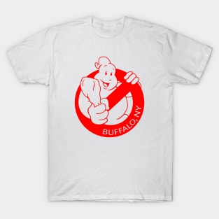 Buffalo Ghostbusters - Red Imprint T-Shirt